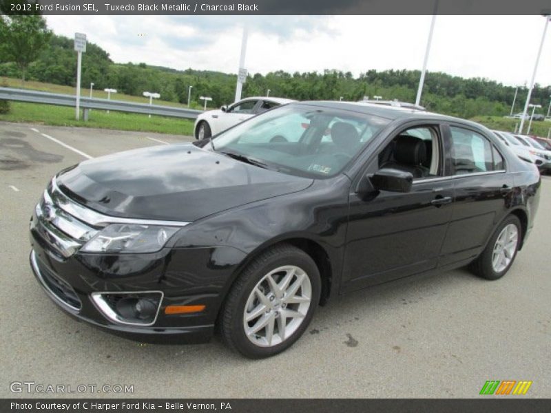 Tuxedo Black Metallic / Charcoal Black 2012 Ford Fusion SEL