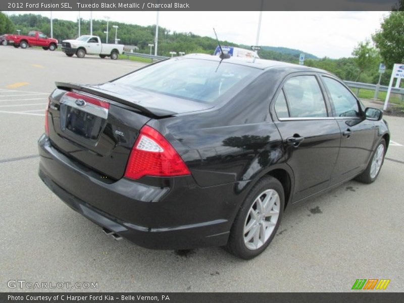 Tuxedo Black Metallic / Charcoal Black 2012 Ford Fusion SEL