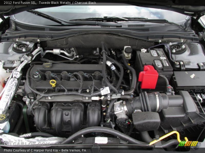 Tuxedo Black Metallic / Charcoal Black 2012 Ford Fusion SEL