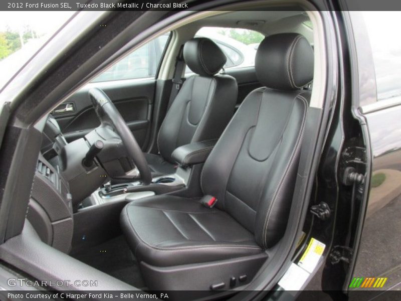 Tuxedo Black Metallic / Charcoal Black 2012 Ford Fusion SEL