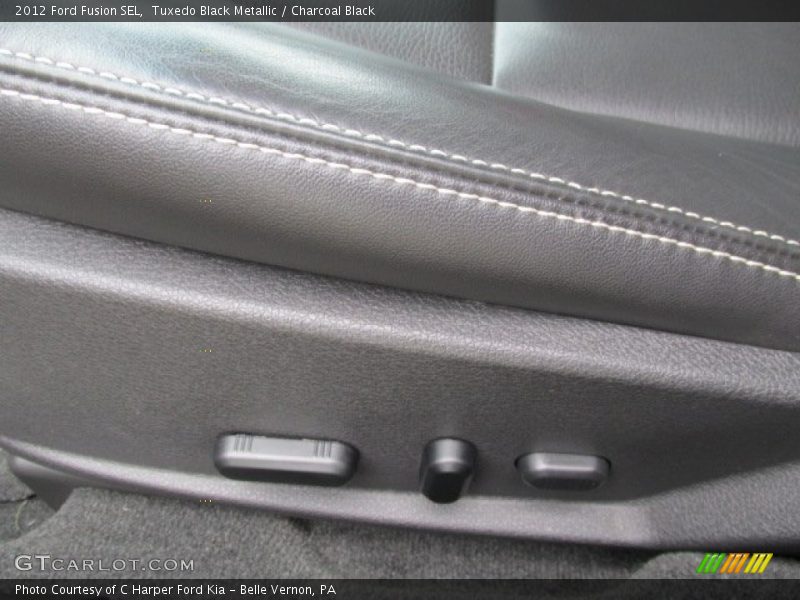 Tuxedo Black Metallic / Charcoal Black 2012 Ford Fusion SEL