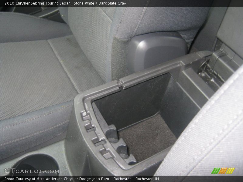 Stone White / Dark Slate Gray 2010 Chrysler Sebring Touring Sedan