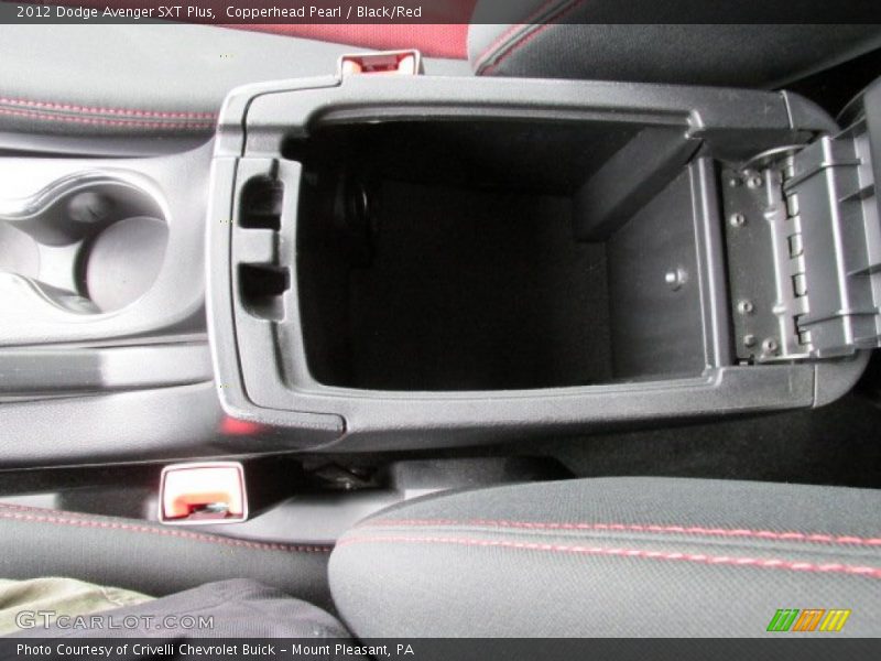 Copperhead Pearl / Black/Red 2012 Dodge Avenger SXT Plus