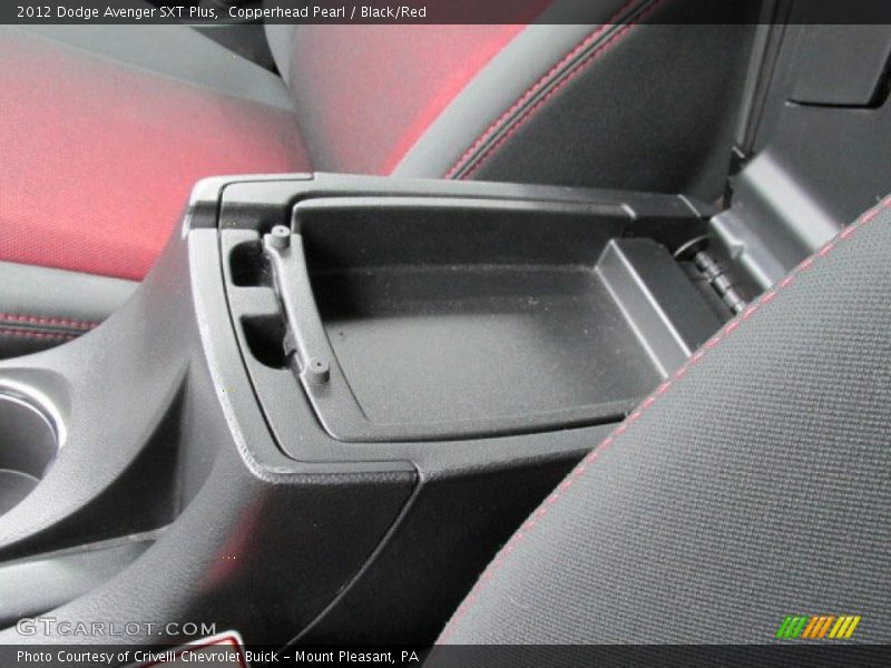 Copperhead Pearl / Black/Red 2012 Dodge Avenger SXT Plus