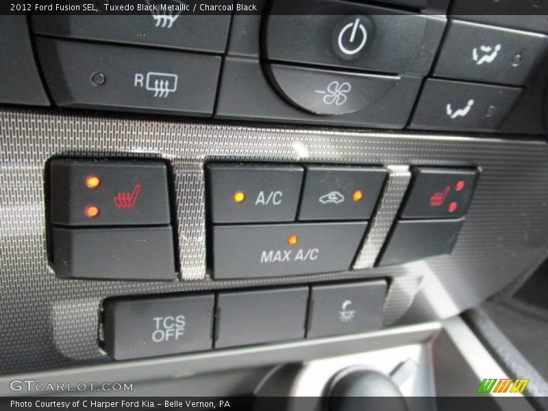 Tuxedo Black Metallic / Charcoal Black 2012 Ford Fusion SEL