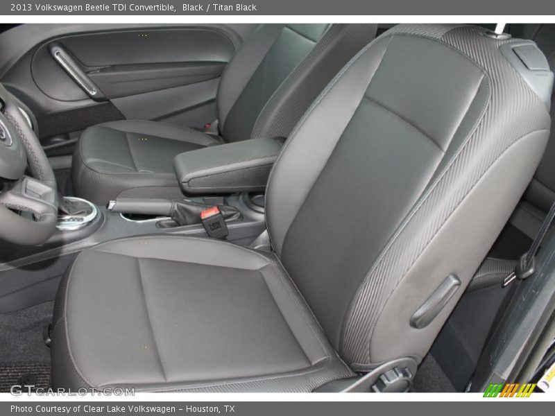 Black / Titan Black 2013 Volkswagen Beetle TDI Convertible