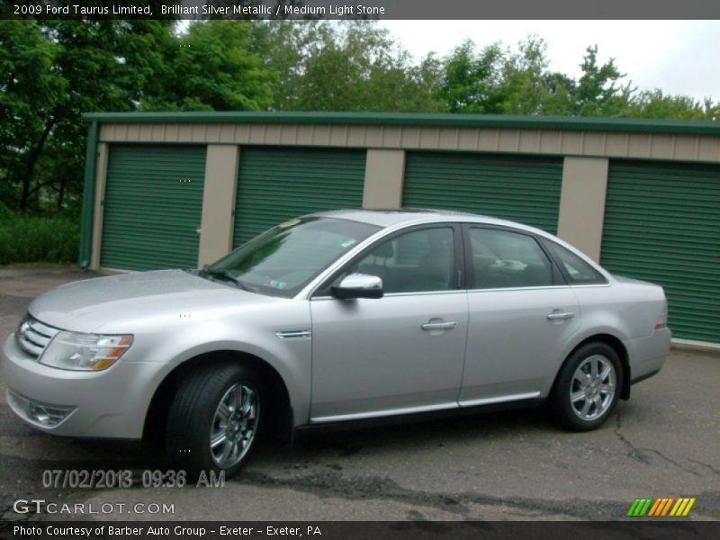 Brilliant Silver Metallic / Medium Light Stone 2009 Ford Taurus Limited