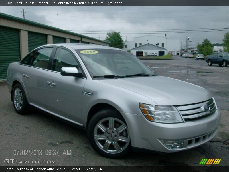Brilliant Silver Metallic / Medium Light Stone 2009 Ford Taurus Limited