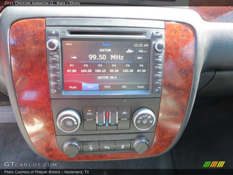 Controls of 2013 Avalanche LS