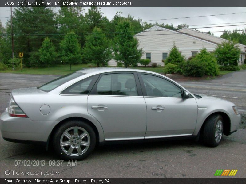 Brilliant Silver Metallic / Medium Light Stone 2009 Ford Taurus Limited