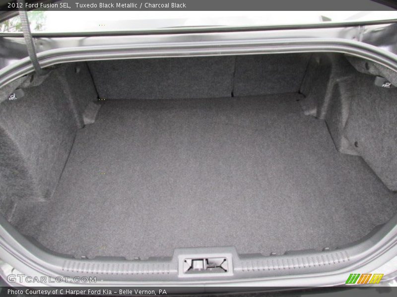 Tuxedo Black Metallic / Charcoal Black 2012 Ford Fusion SEL