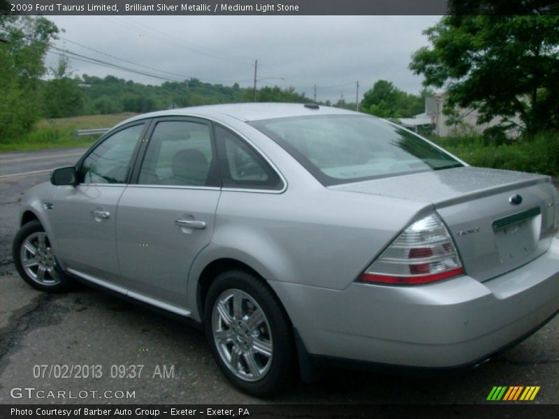 Brilliant Silver Metallic / Medium Light Stone 2009 Ford Taurus Limited