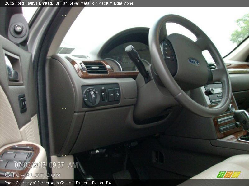 Brilliant Silver Metallic / Medium Light Stone 2009 Ford Taurus Limited
