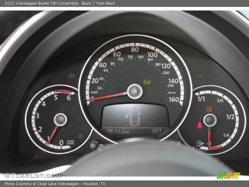 Black / Titan Black 2013 Volkswagen Beetle TDI Convertible