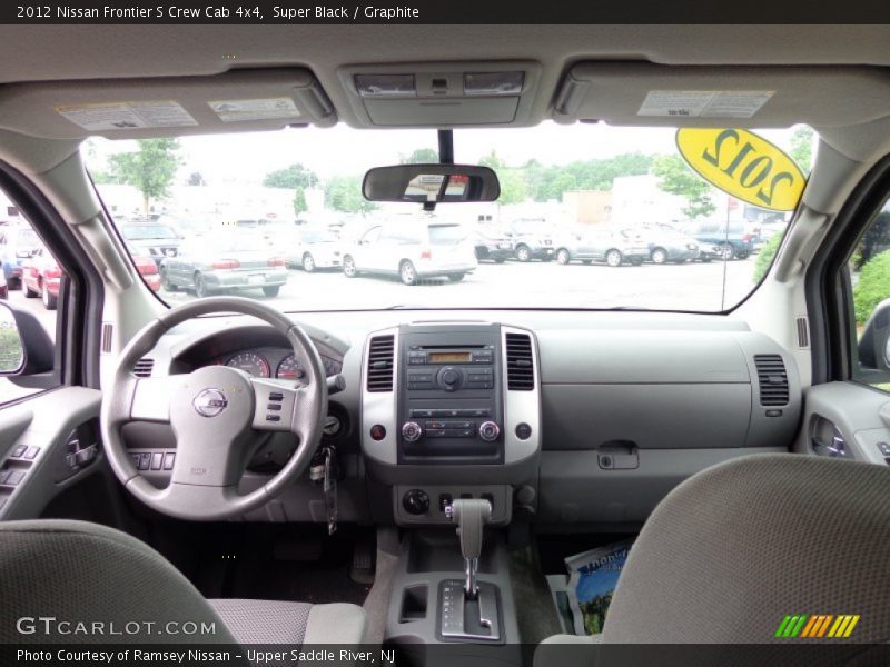 Super Black / Graphite 2012 Nissan Frontier S Crew Cab 4x4