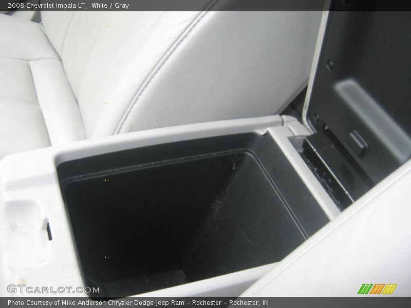 White / Gray 2008 Chevrolet Impala LT