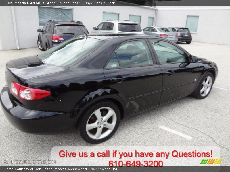 Onyx Black / Black 2005 Mazda MAZDA6 s Grand Touring Sedan