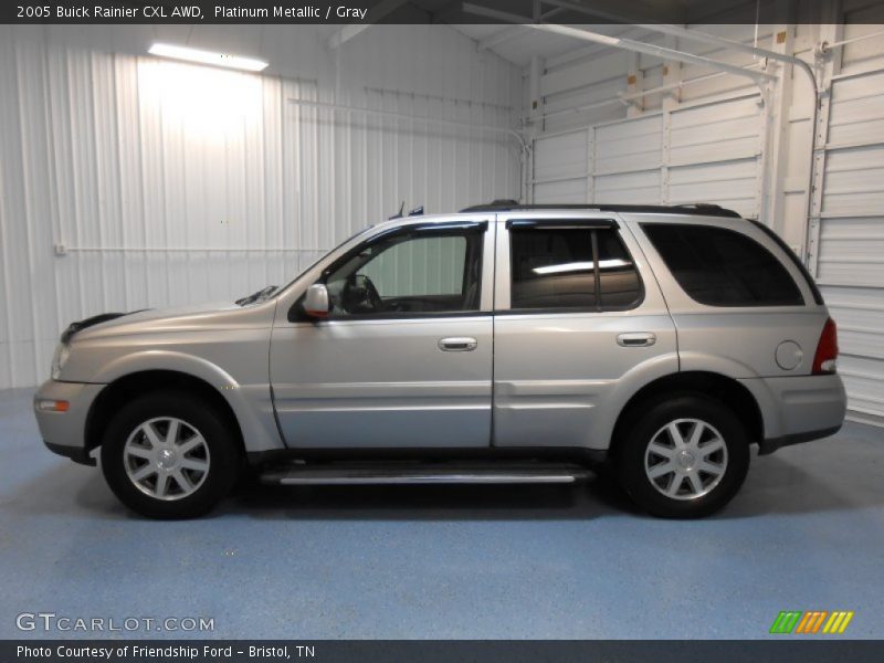Platinum Metallic / Gray 2005 Buick Rainier CXL AWD
