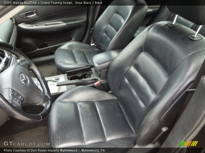 Onyx Black / Black 2005 Mazda MAZDA6 s Grand Touring Sedan