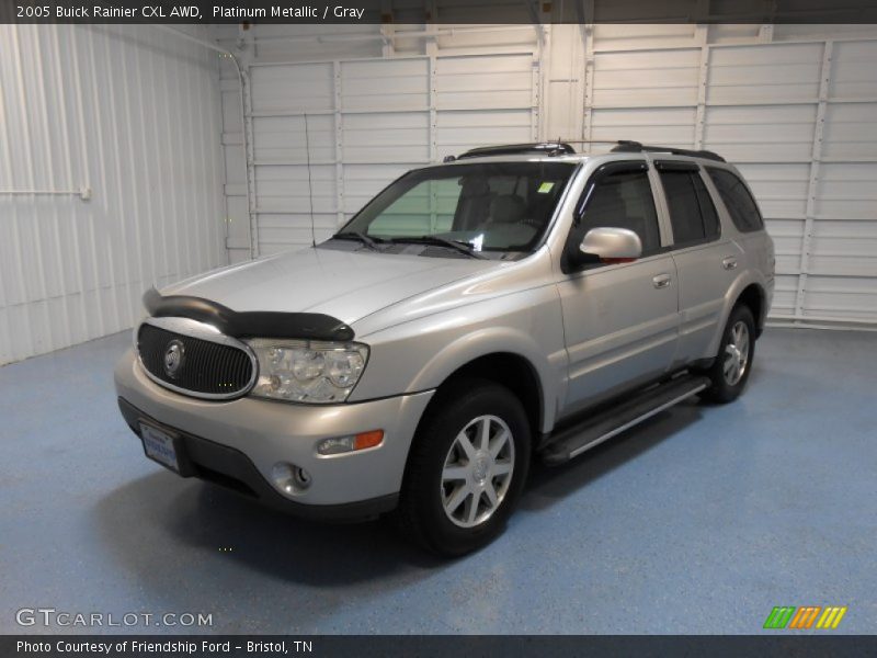 Platinum Metallic / Gray 2005 Buick Rainier CXL AWD