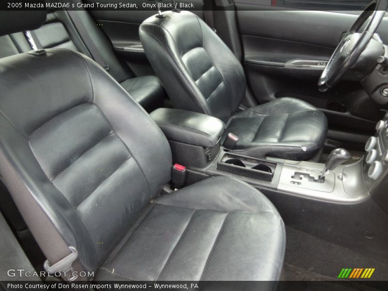 Onyx Black / Black 2005 Mazda MAZDA6 s Grand Touring Sedan