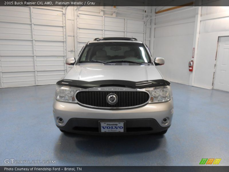 Platinum Metallic / Gray 2005 Buick Rainier CXL AWD