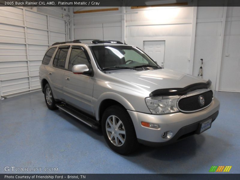 Platinum Metallic / Gray 2005 Buick Rainier CXL AWD