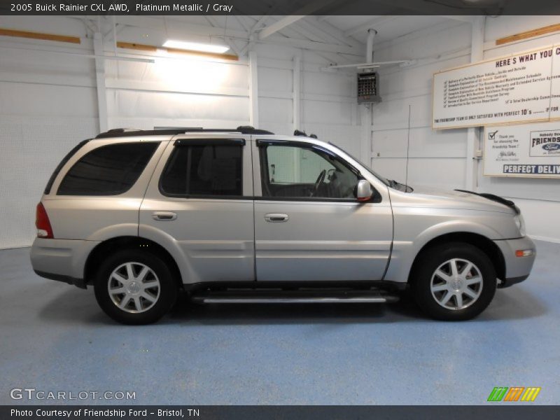 Platinum Metallic / Gray 2005 Buick Rainier CXL AWD