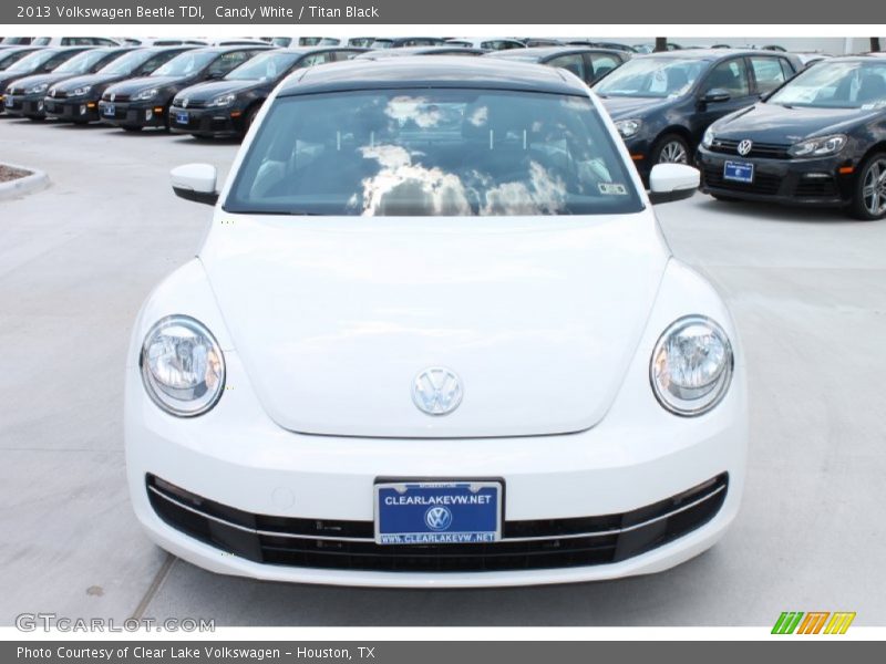 Candy White / Titan Black 2013 Volkswagen Beetle TDI