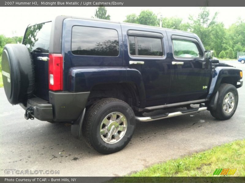 Midnight Blue Metallic / Light Cashmere/Ebony 2007 Hummer H3