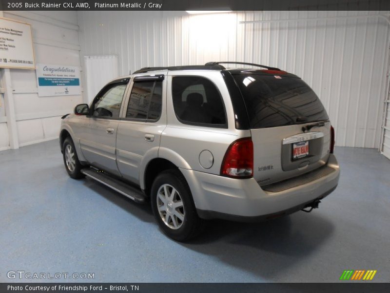 Platinum Metallic / Gray 2005 Buick Rainier CXL AWD