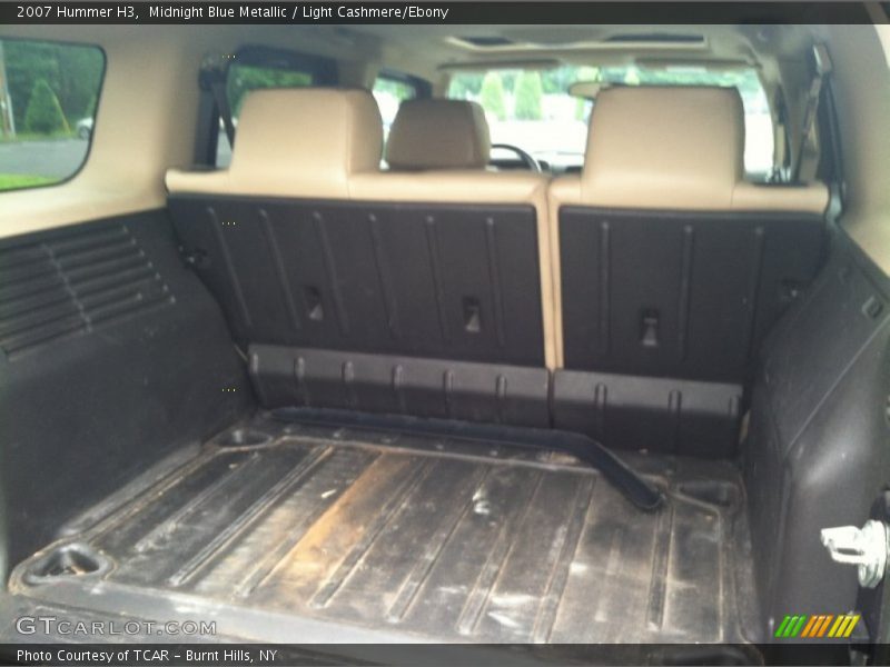 Midnight Blue Metallic / Light Cashmere/Ebony 2007 Hummer H3
