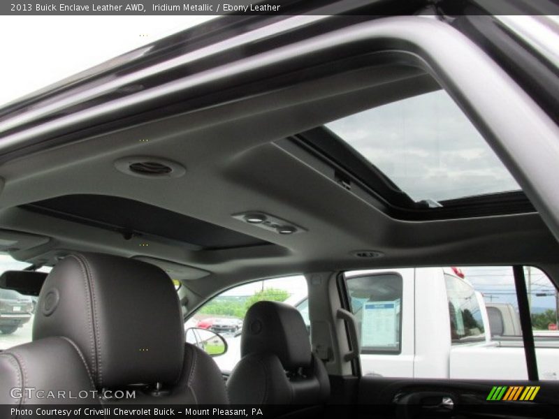 Sunroof of 2013 Enclave Leather AWD