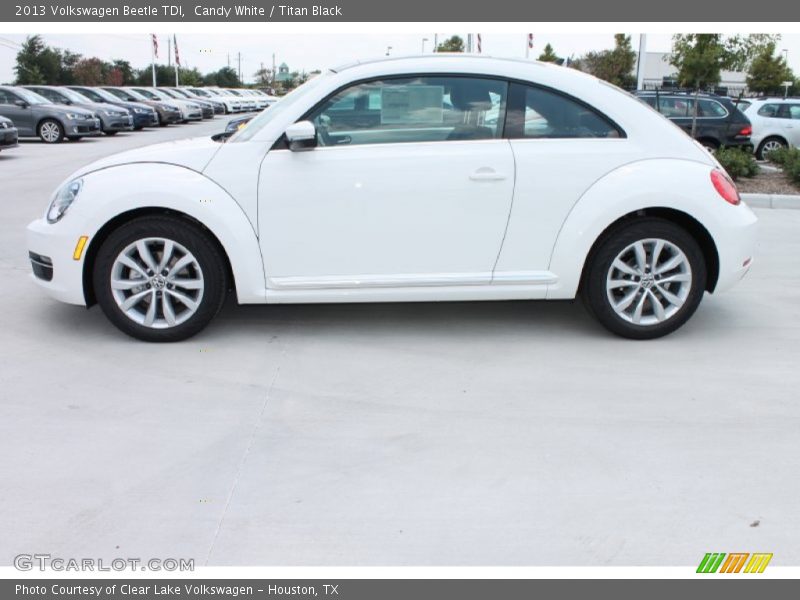 Candy White / Titan Black 2013 Volkswagen Beetle TDI