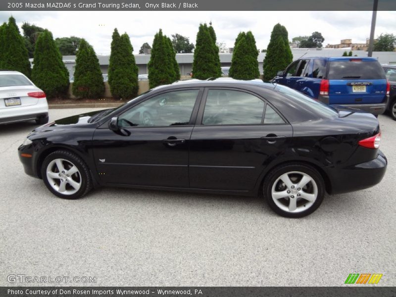 Onyx Black / Black 2005 Mazda MAZDA6 s Grand Touring Sedan