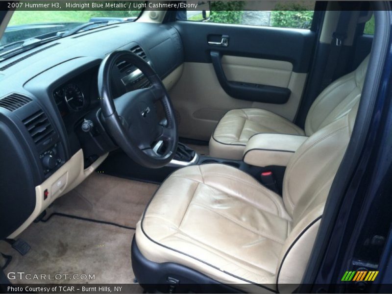 Midnight Blue Metallic / Light Cashmere/Ebony 2007 Hummer H3