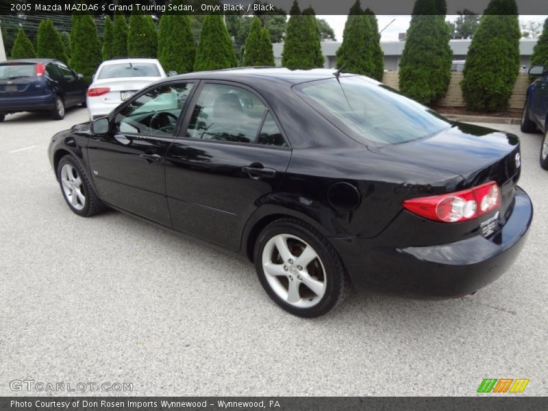 Onyx Black / Black 2005 Mazda MAZDA6 s Grand Touring Sedan