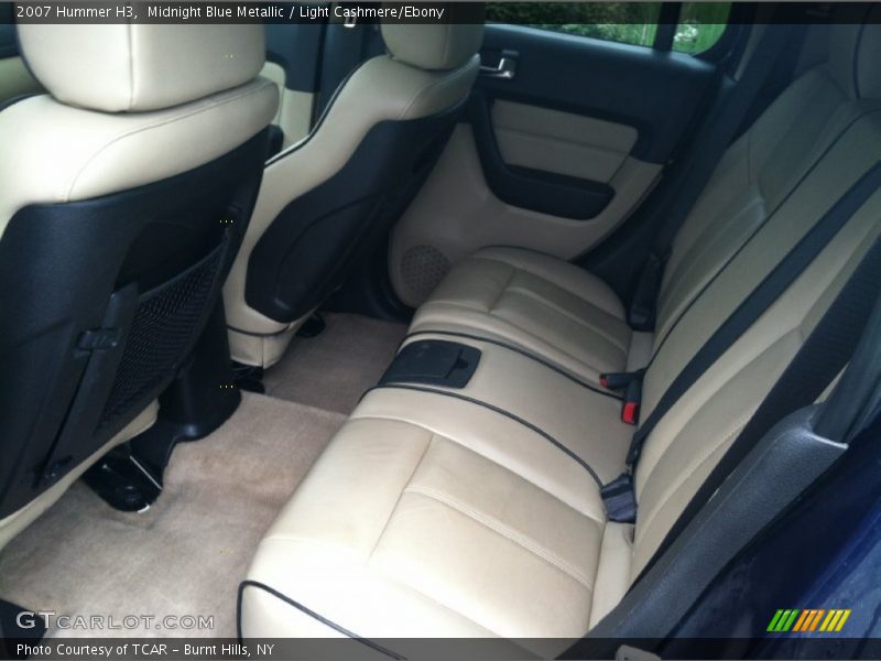 Midnight Blue Metallic / Light Cashmere/Ebony 2007 Hummer H3