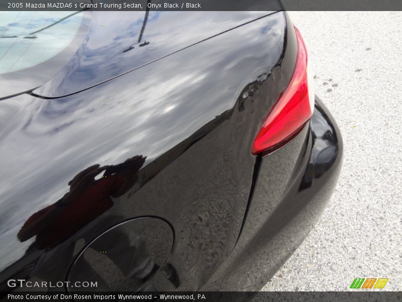 Onyx Black / Black 2005 Mazda MAZDA6 s Grand Touring Sedan