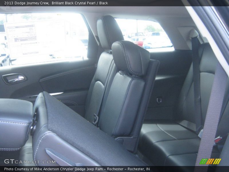 Brilliant Black Crystal Pearl / Black 2013 Dodge Journey Crew