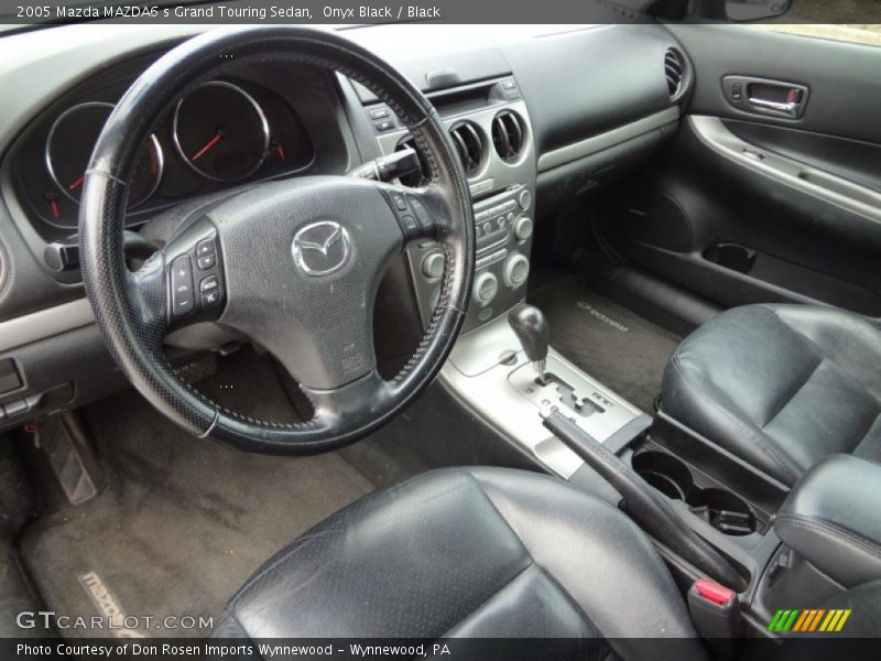 Onyx Black / Black 2005 Mazda MAZDA6 s Grand Touring Sedan