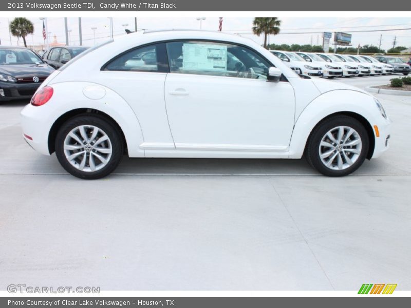Candy White / Titan Black 2013 Volkswagen Beetle TDI