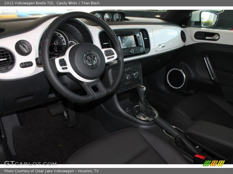 Candy White / Titan Black 2013 Volkswagen Beetle TDI