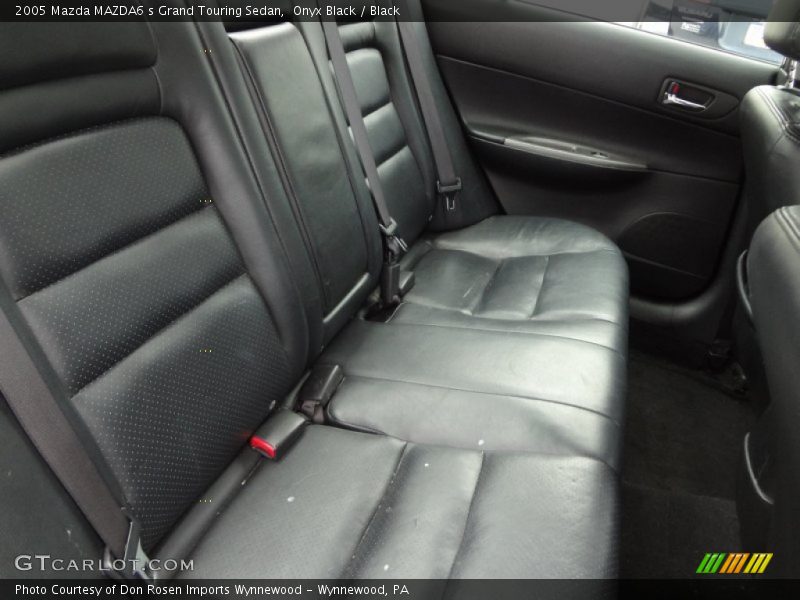 Onyx Black / Black 2005 Mazda MAZDA6 s Grand Touring Sedan