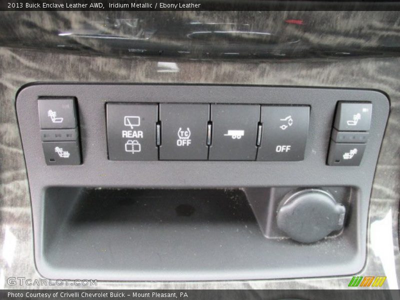Controls of 2013 Enclave Leather AWD