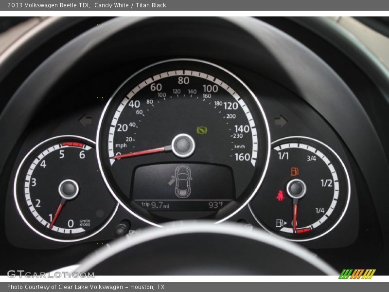 Candy White / Titan Black 2013 Volkswagen Beetle TDI