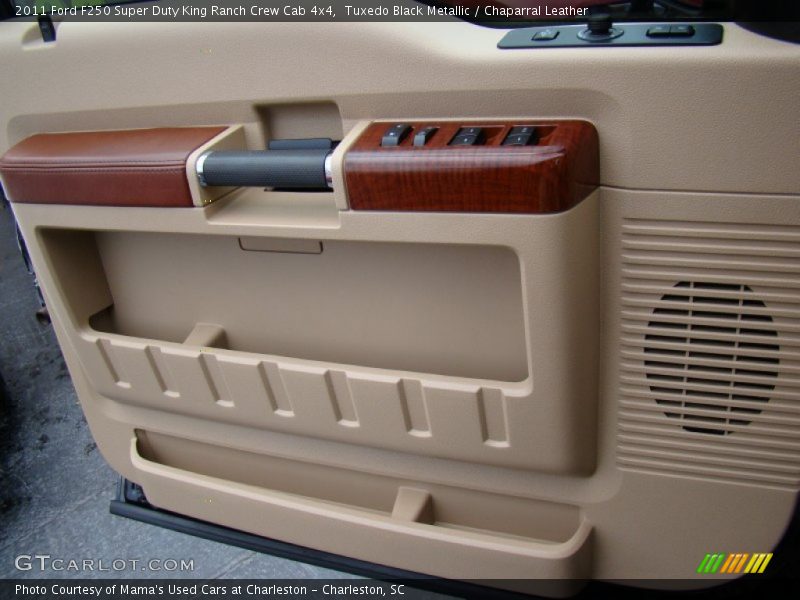 Tuxedo Black Metallic / Chaparral Leather 2011 Ford F250 Super Duty King Ranch Crew Cab 4x4