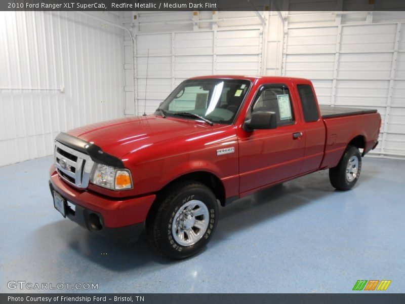 Redfire Metallic / Medium Dark Flint 2010 Ford Ranger XLT SuperCab