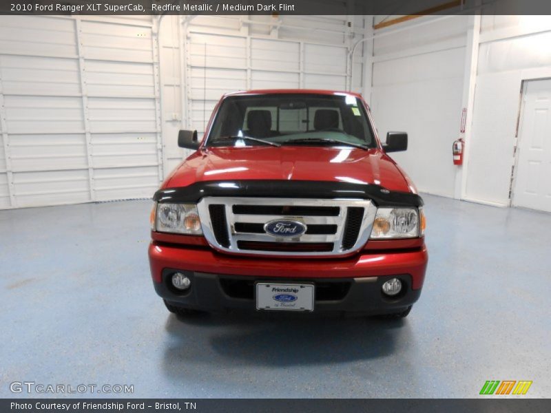 Redfire Metallic / Medium Dark Flint 2010 Ford Ranger XLT SuperCab