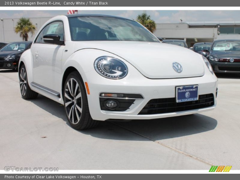 Candy White / Titan Black 2013 Volkswagen Beetle R-Line